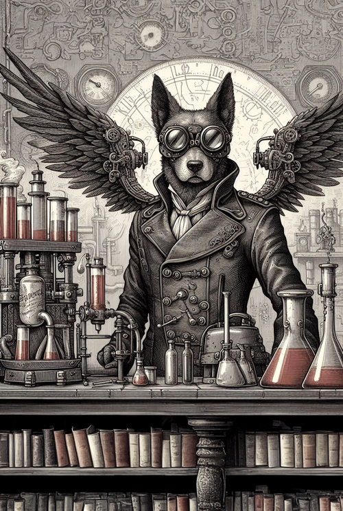 chemist dog cyberpunk  