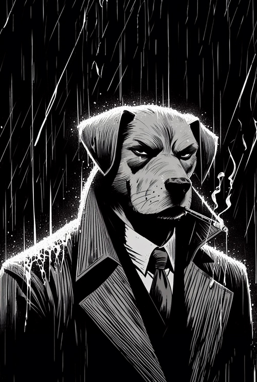 dog noir  