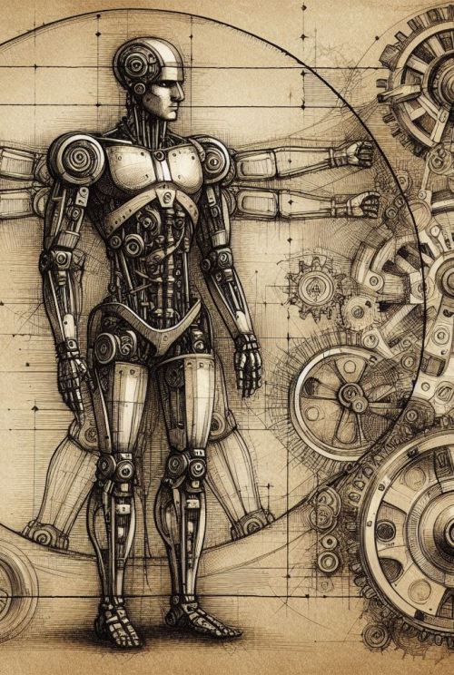 vitruvian robot  