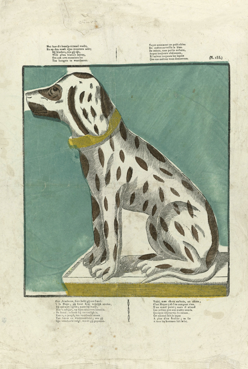 little dog waiting (1800 1833) philippus jacobus brepols 
