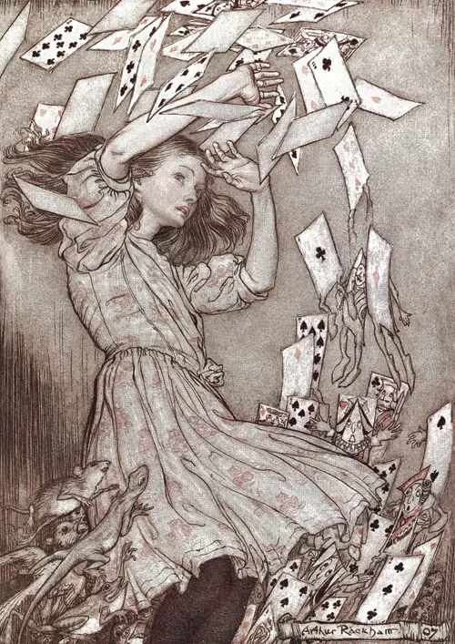 alisa u zemlji čuda (1907) arthur rackham 