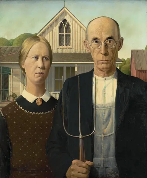 american gothic (1930) portreti 