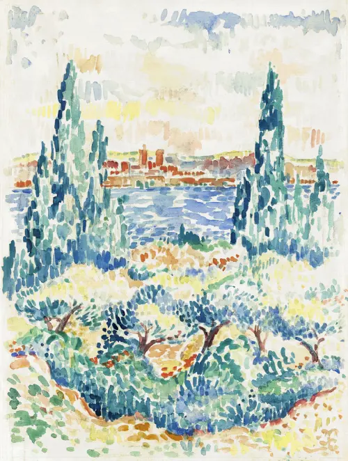 antibes (1907) henri edmond cross 