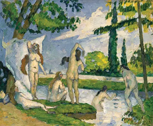 bathers (1874 75) paul cézanne 