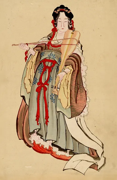 benten (goddess of love) japan katsushika hokusai 
