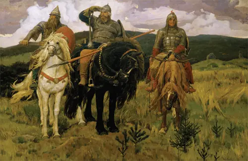 bogatyrs (богатыри) (1898) viktor vasnetsov 