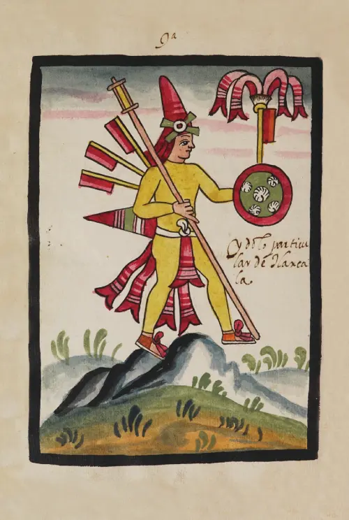 camaxtli god of war of the people of tlaxcala (1585) juan de tovar 