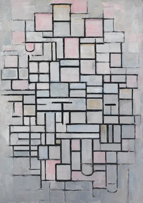 composition no iv (1914) piet mondrian 