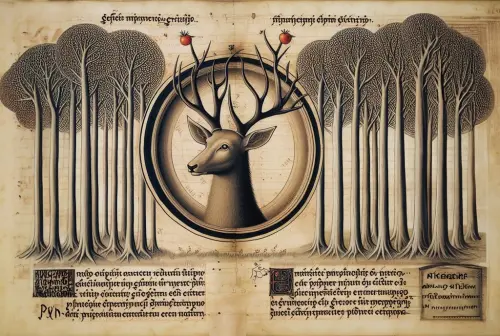 deer medieval no 03  