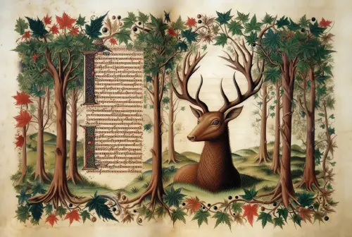 deer medieval no 09  