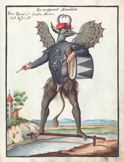 demon compendium of demonology and magic (1755)  