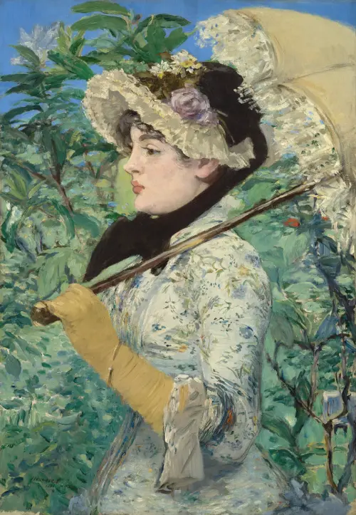 jeanne spring (1881) edouard manet 