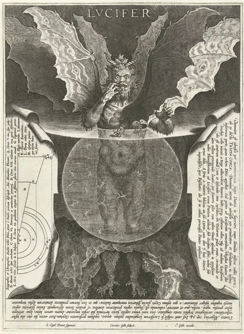 lucifer (1590 1600) cornelis galle 