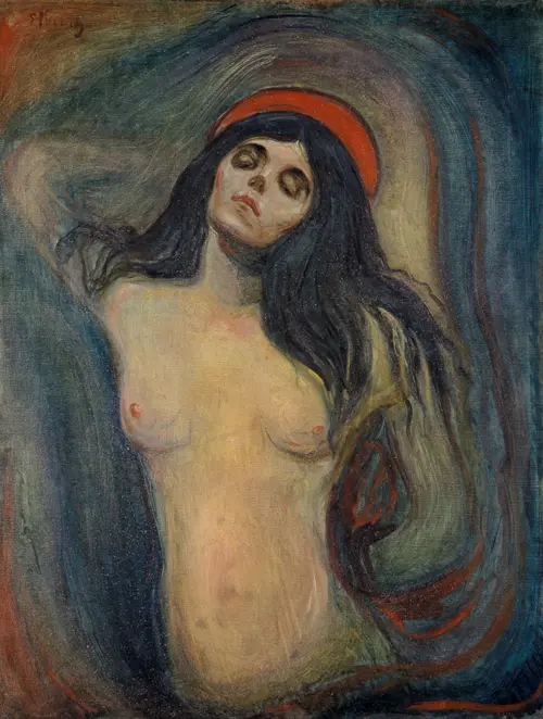 madonna (1894 1895) edvard munch 