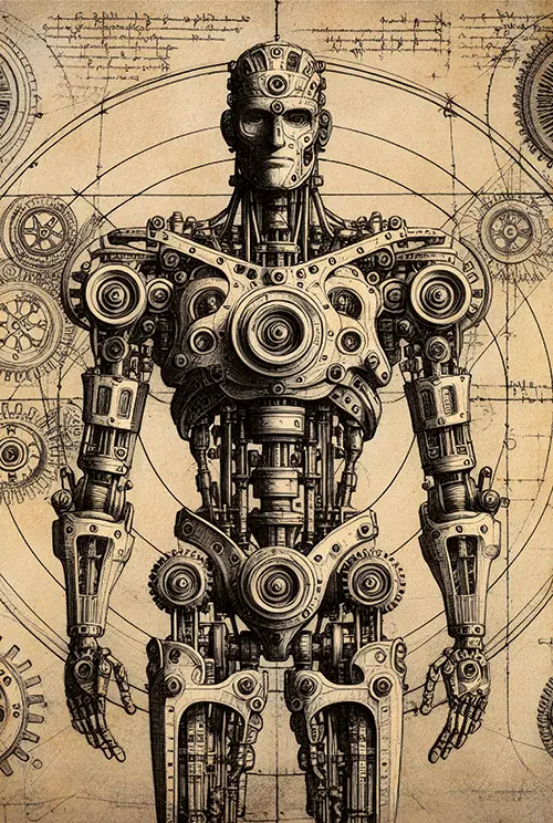 MECHANICAL MAN - POSTER | Dorijan Grej