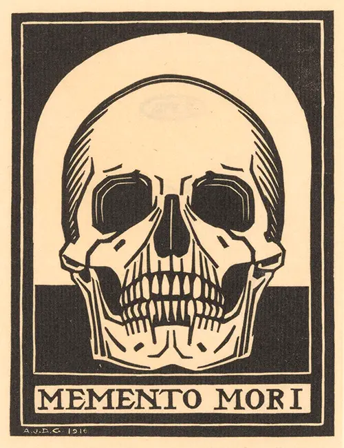 memento mori (1916) julie de graag 