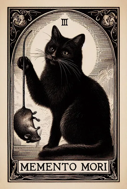 memento mori cat and mouse  