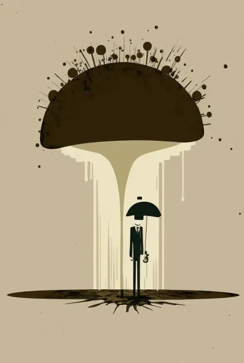 mushroom umbrella  