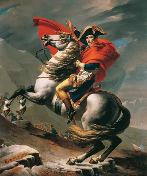 napoleon prelazi alpe bonaparte franchissant les alpes au grand saint bernard (1805) jacques louis david 