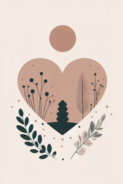 nature heart  