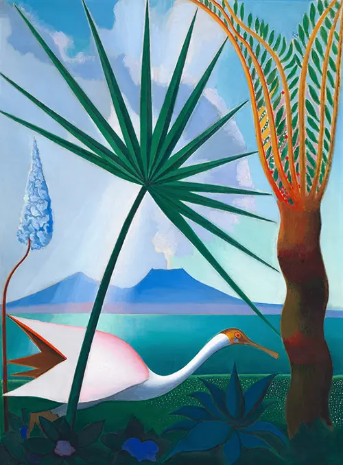 neapolitan song (1929) joseph stella 