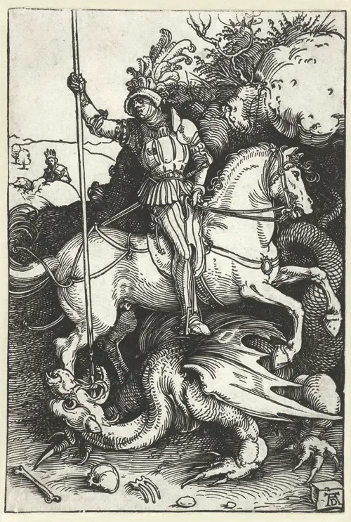 sveti đorđe ubija aždaju (1504 1505) albreht direr 