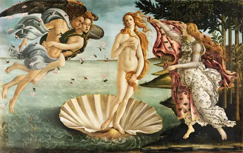 the birth of venus (1485) sandro botticelli 