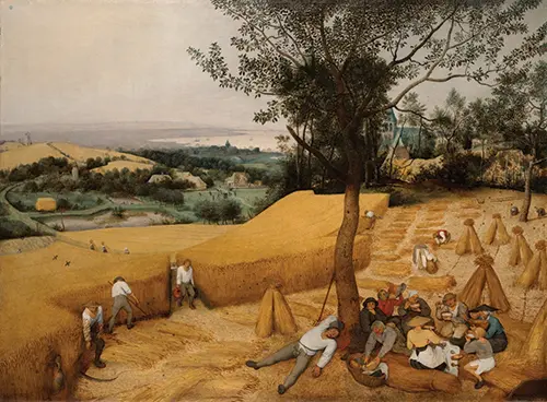 the harvesters (1565) pieter bruegel the elder 