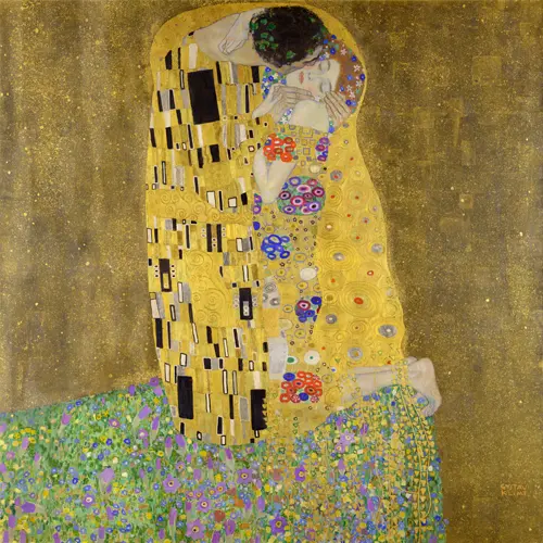 the kiss (1907 1908)  