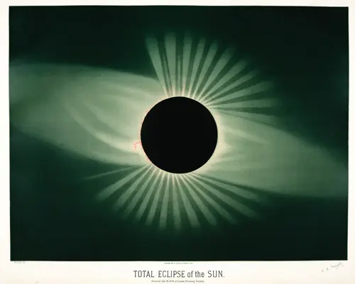 total eclipse of the sun (1881 1882) e l trouvelot 