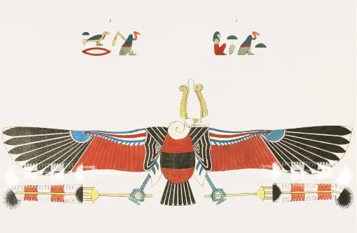 vulture, emblem of neith (1823 1825)  