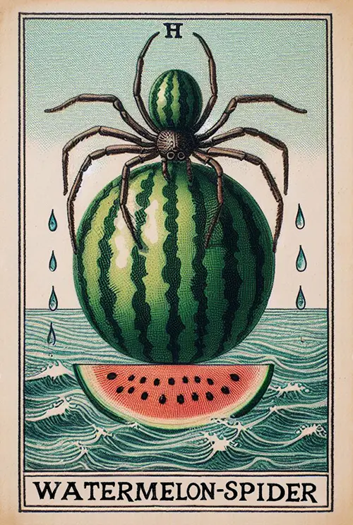 watermelon spider  