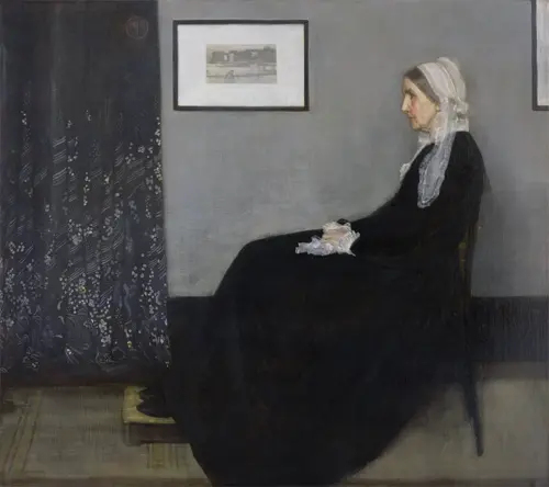 whistler s mother portrait of the artist s mother arrangement in grey and black no 1 (1871)  