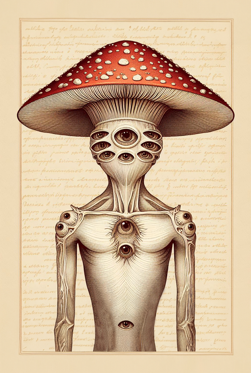 mushroom man  