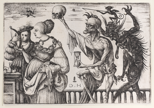 death and the devil surprising two women (1515) daniel hopfer 