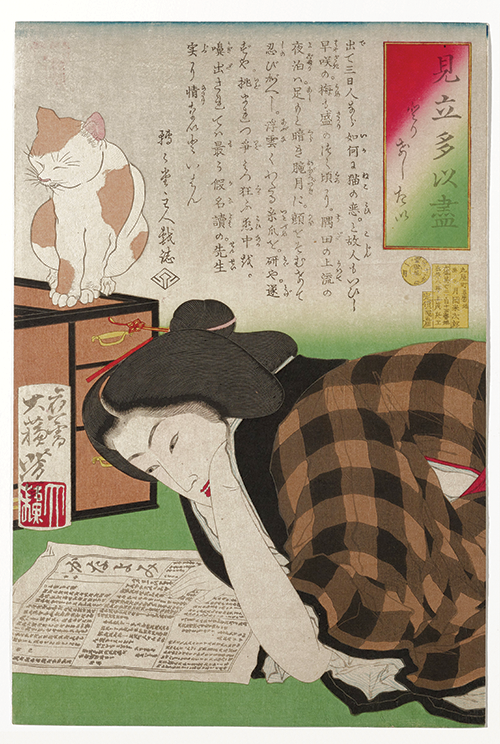 i want to cancel my subscription (from a collection of desires) (1878) tsukioka yoshitoshi 