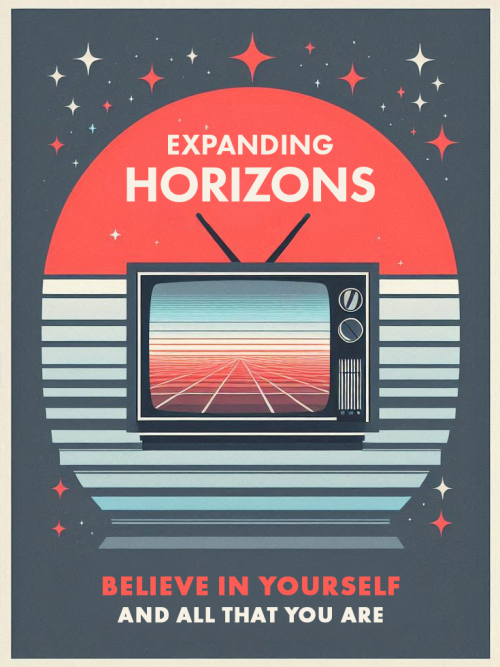 believe in yourself expanding horizons  