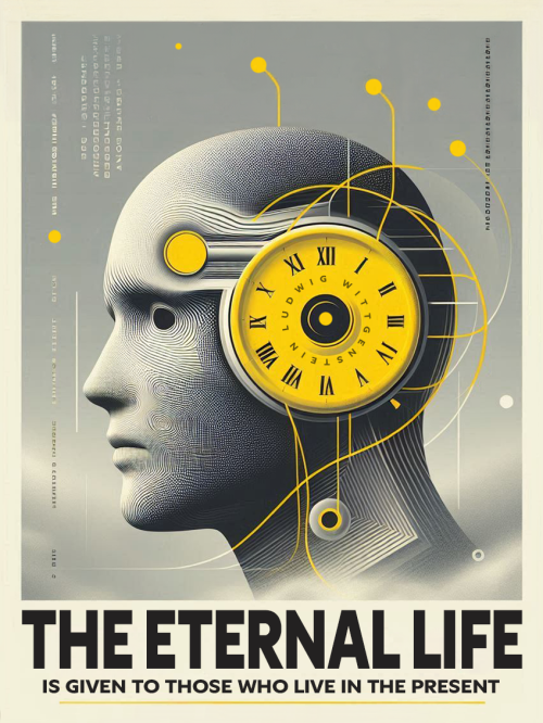 the eternal life is given to those clock head  