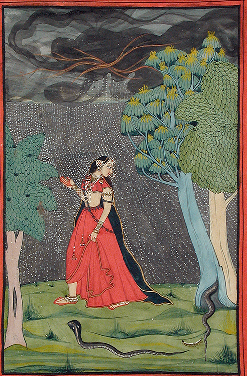 the eager heroine on her way to meet her lover out of love mola ram 