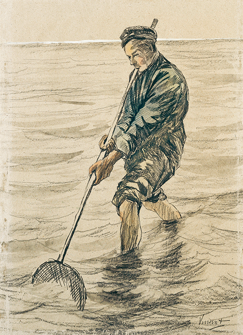 the shell fisherman (1863 1890) vinsent van gog 