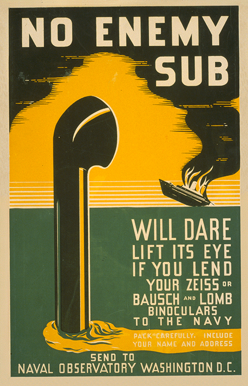 no enemy sub will dare lift its eye (1941 1943)  