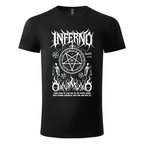 inferno dante from there we came outside and saw the stars (black metal pentagram, crna)  