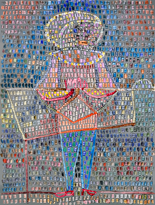 boy in fancy dress (1931) paul klee 