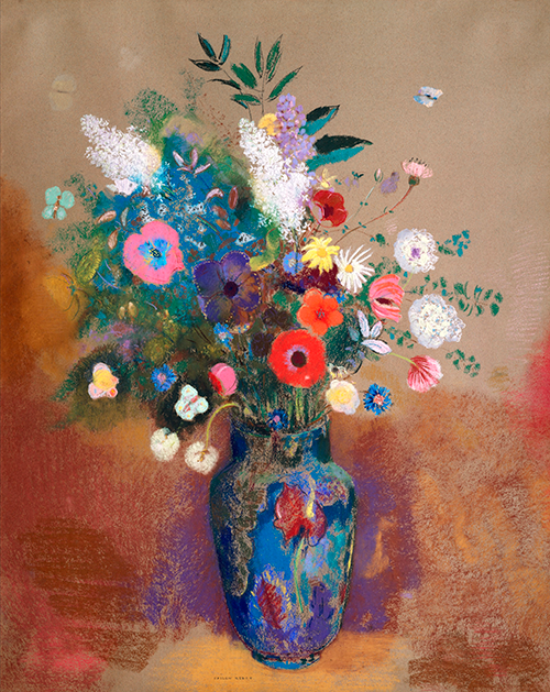 bouquet of flowers (1900 1905) odilon redon 