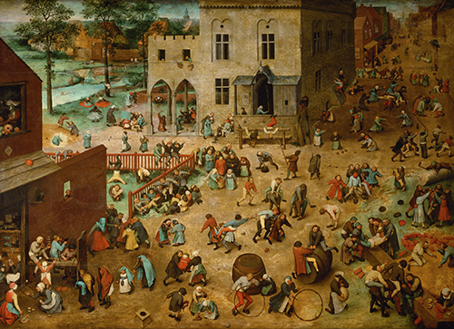 children s games (1560) pieter bruegel the elder 