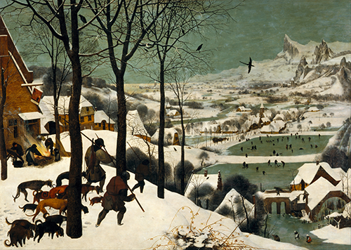 hunters in the snow (winter) (1565) pieter bruegel the elder 