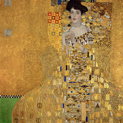 portrait of adele bloch bauer i (1907) gustav klimt 