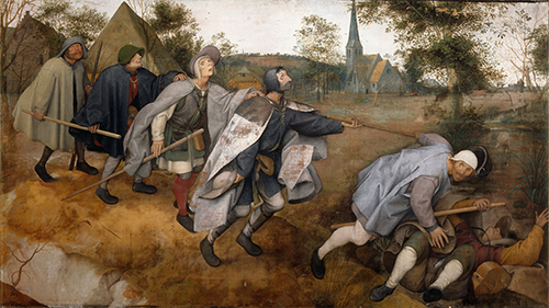 the blind leading the blind (1568) pieter bruegel the elder 