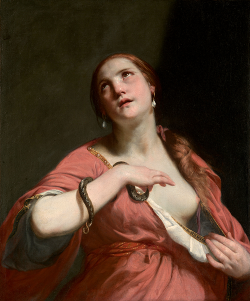 the death of cleopatra (1645 1655) guido cagnacci 