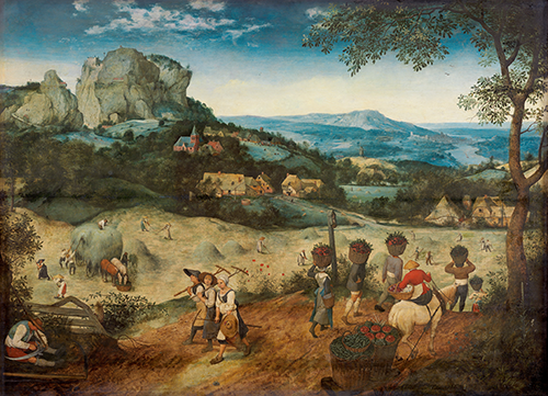 the haymaking (1565) pieter bruegel the elder 